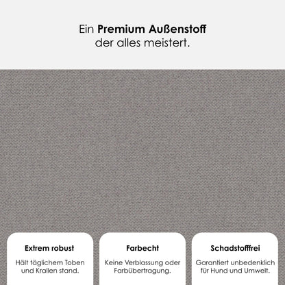 Orthopedisch hondenbed The Cloud (donkergrijs)