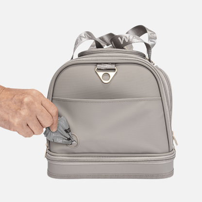 Cloud Nest hondendraagtas voor in het vliegtuig (grijs)